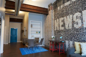 Quality Hill 1BR Loft in Historic Building